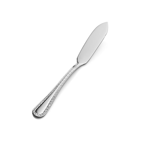 Bon Chef Amore, Butter Spreader, Flat Handle, Mirror Finish, 13/0, 6.70" , set of 12 SBS413